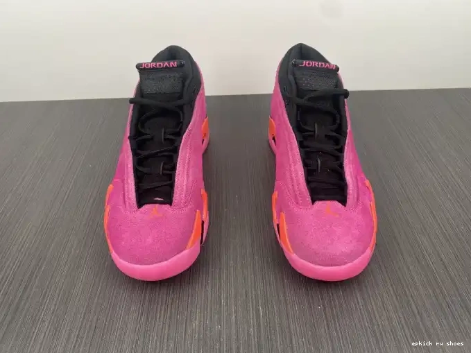 Cheap 14 Low (W) Shocking Jordan Pink DH4121-600 Retro 0506